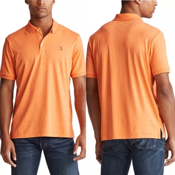 Men's Ralph Lauren True Orange Polo - Picture 1 of 7